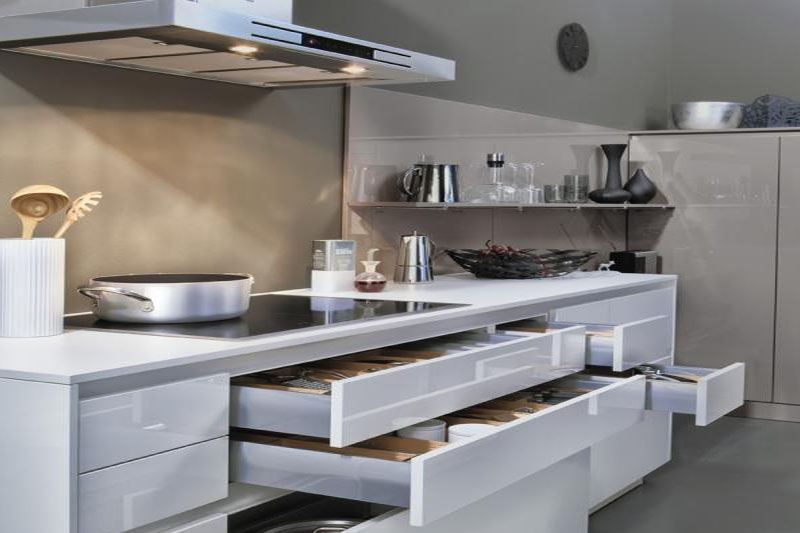 Consider deep drawers in kitchen