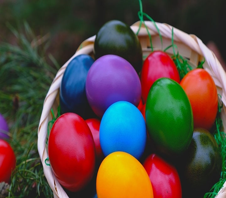 Make radish egg for easter