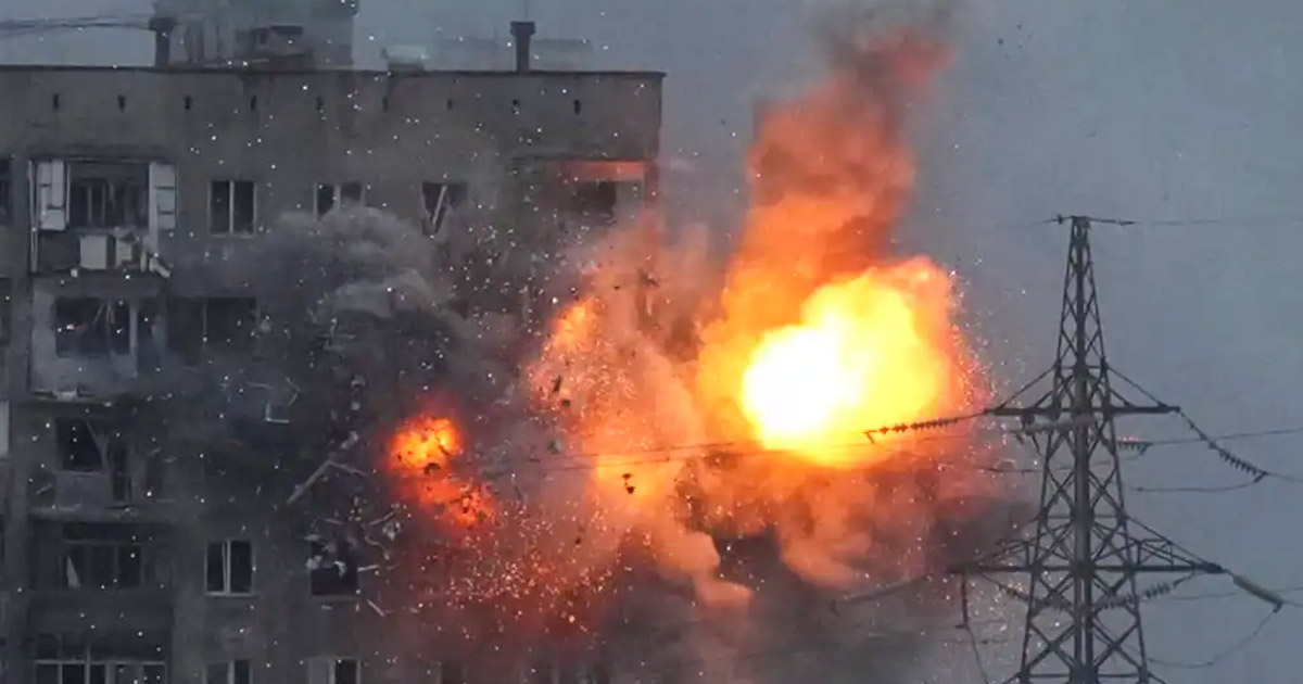 Ukrainian port city Mariupol suffered heavy losses under indiscriminate Russian bombing