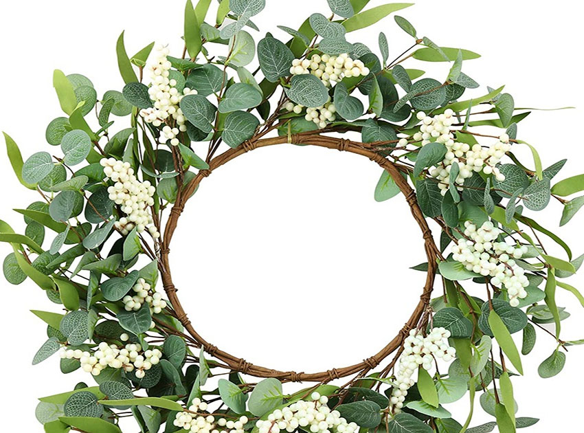 eucalyptus wreath for front door