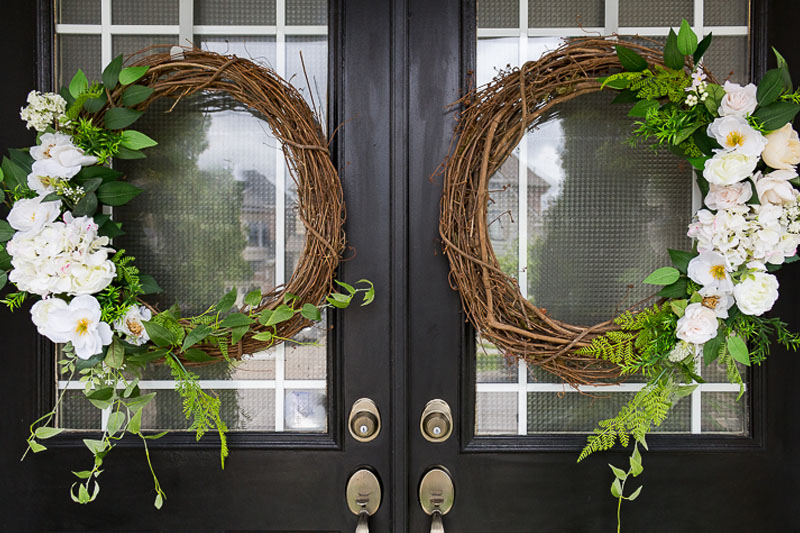 eucalyptus wreaths for front door