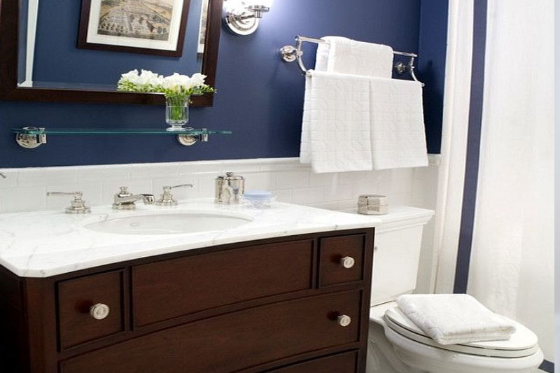 Blue Cobalt Bathroom Paint Colors
