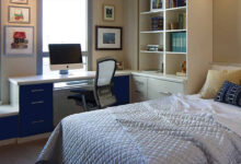 Small guest bedroom office combo ideas