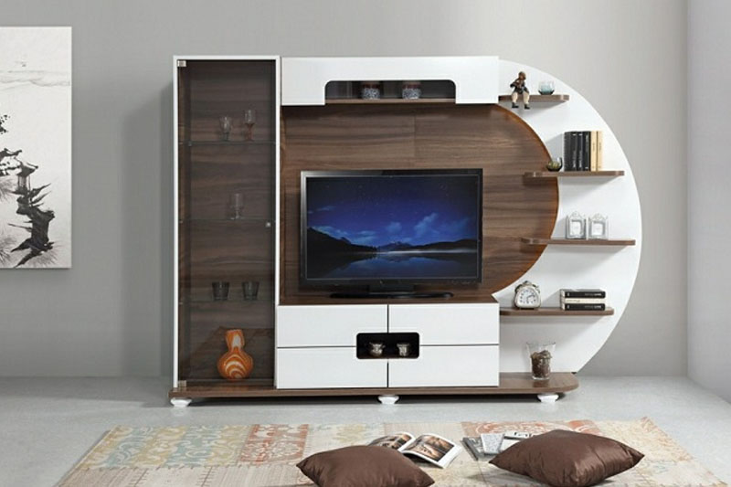 Trendy LED-Lighted TV Stand