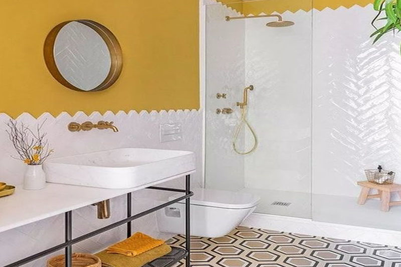 Yellow Bathroom Paint Colors