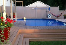 Above Ground Pool Deck Ideas on a Budget