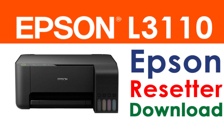 Epson L3110 Resetter Free Download without Password