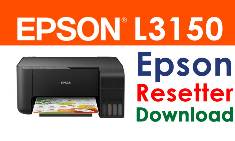 Epson L3150 Resetter Free Download without Password