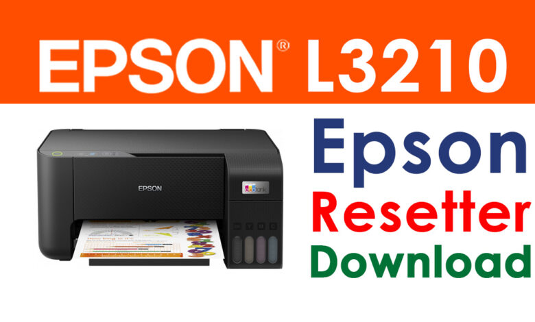 Epson L3210 Resetter Free Download without Password