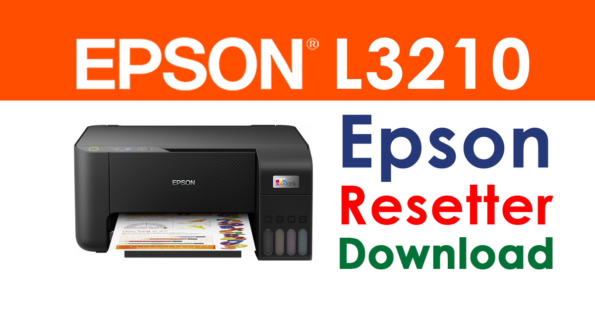Epson L3210 Resetter Free Download without Password