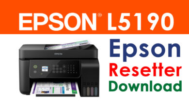 Epson L5190 Resetter Free Download Without Password