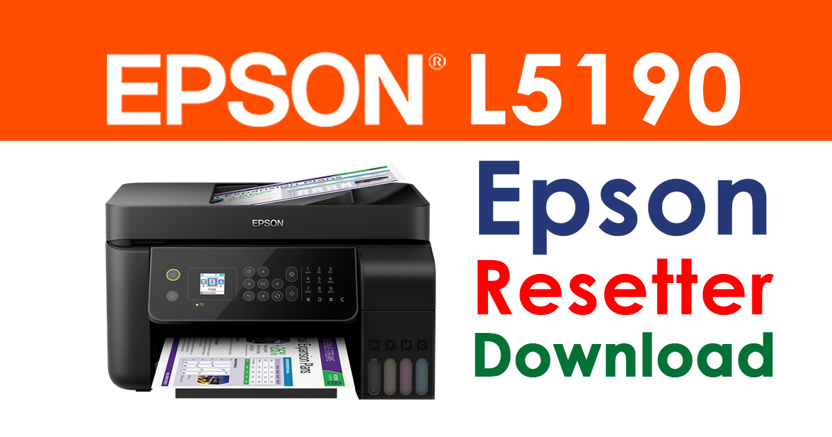 Epson L5190 Resetter Free Download Without Password