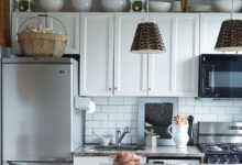 How to make more counter space in a small kitchen