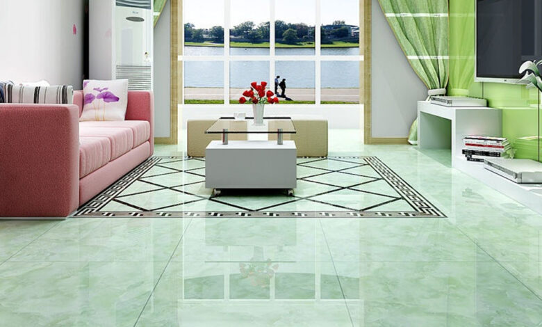 Small Living Room Floor Tiles Design