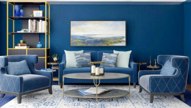 Blue Living Room Decorating Ideas