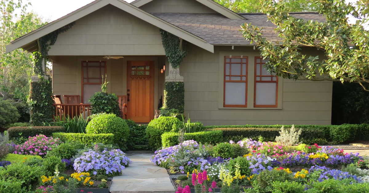 Flower Bed Ideas Front Of House