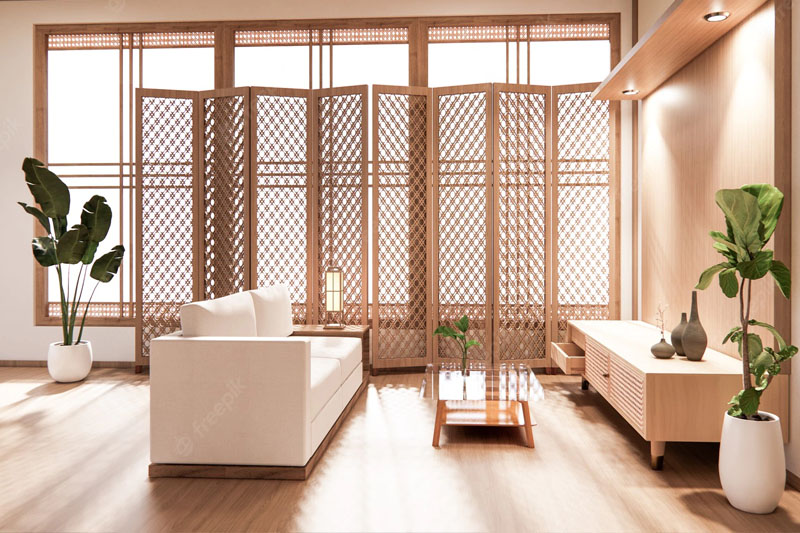 Japanese Living interior designs