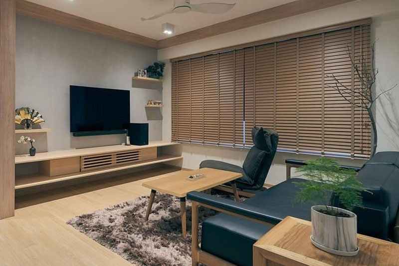 Japanese living room decor