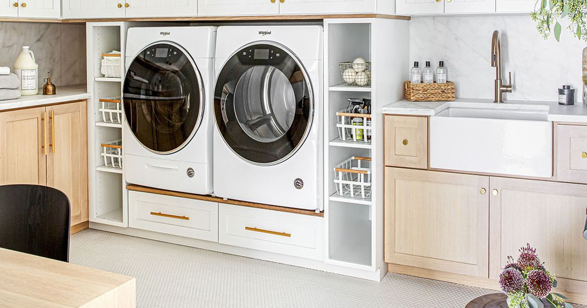 Small Basement Laundry Room Ideas