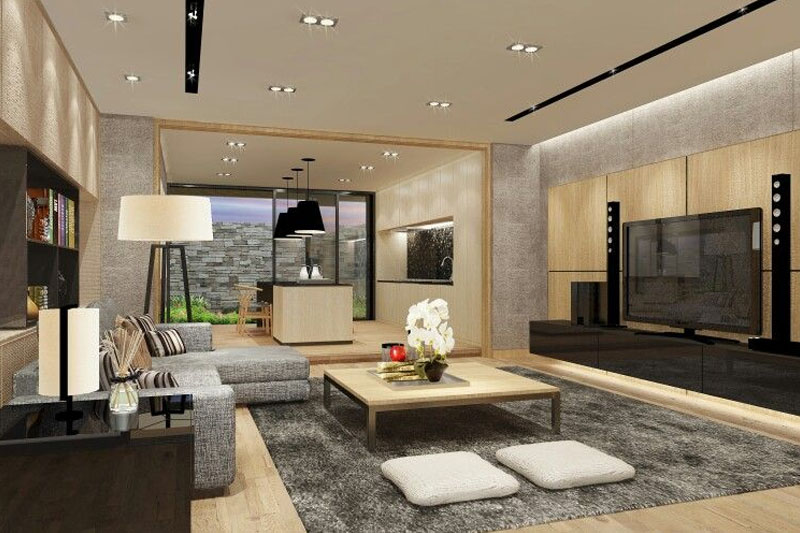 Modern Japanese style living room