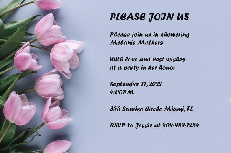 Bridal Shower Invitation