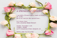 Bridal Shower Invitations Wording