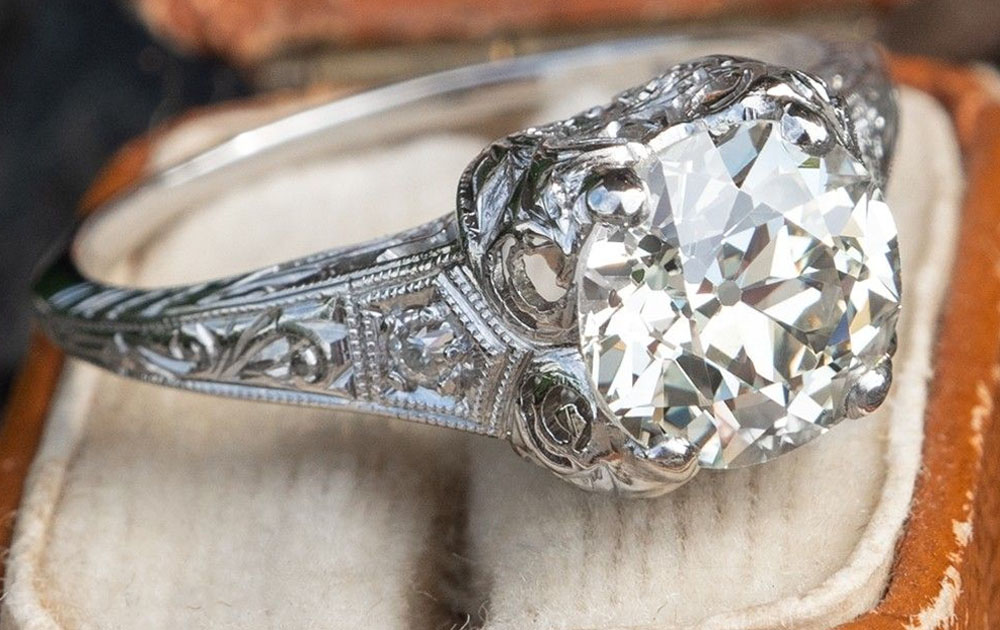 Vintage engagement rings 1920s