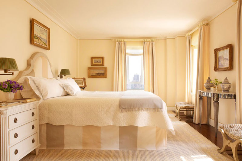 cream beige colour bedroom