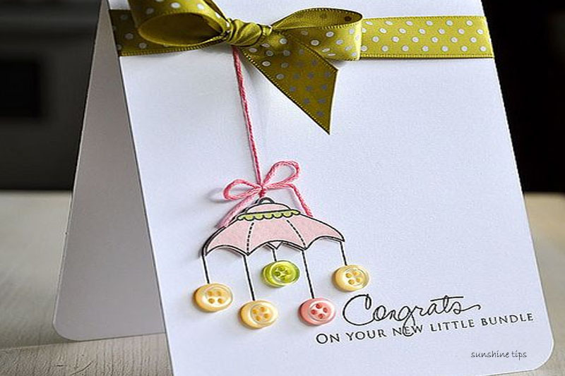 Baby shower card message