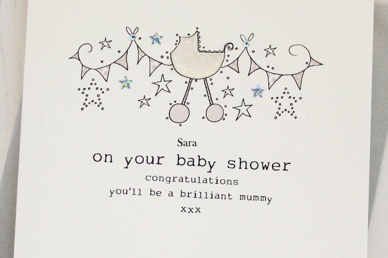 Baby shower cards