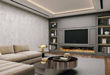 Media Wall Design For Living Room