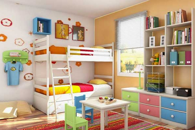  Add bunk beds - Toddler Bedroom Ideas