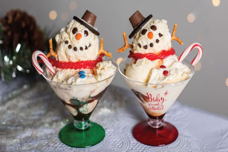 Ice Cream Bar for Christmas